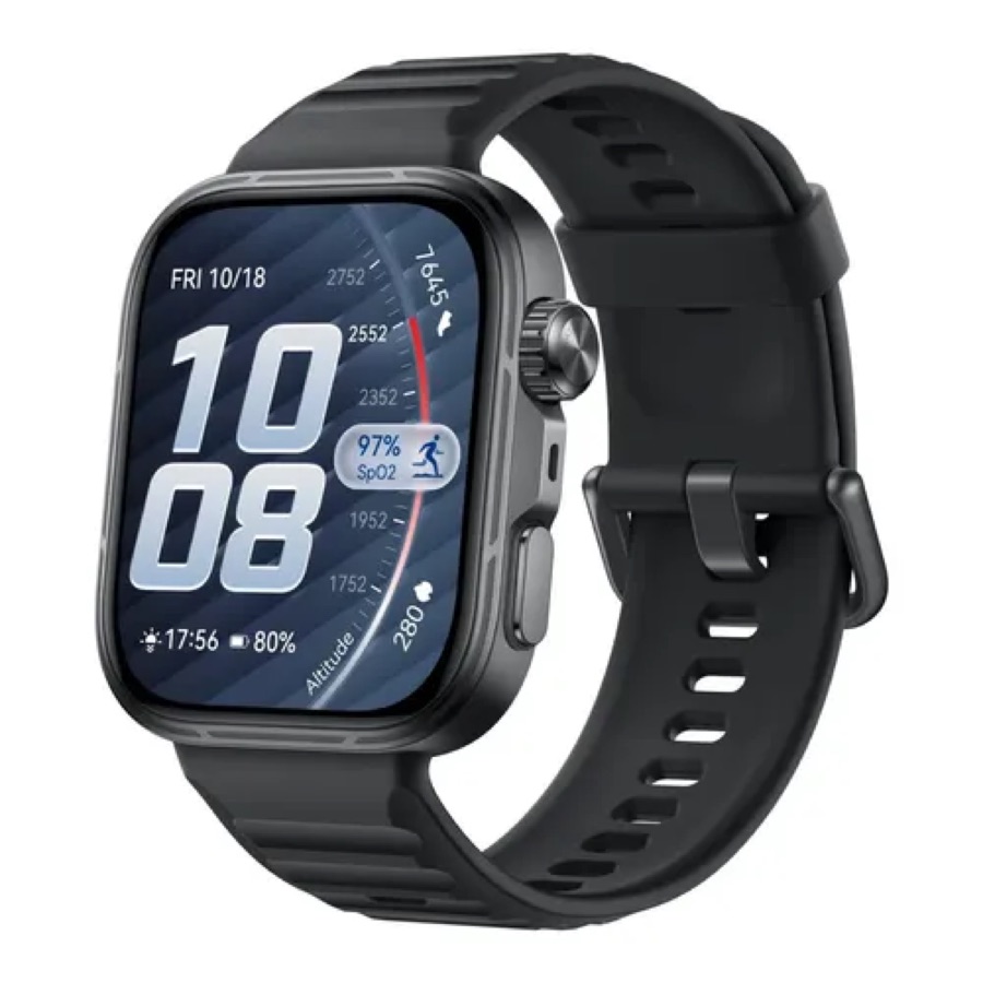 Smartwatch Huawei Watch Fit 5 Pro Tela Fullview Amoled De 1,92 Vidro De Safira Mini Treino Bateria Com Até 10 Dias 64 Gb Gerenciamento Da Sa