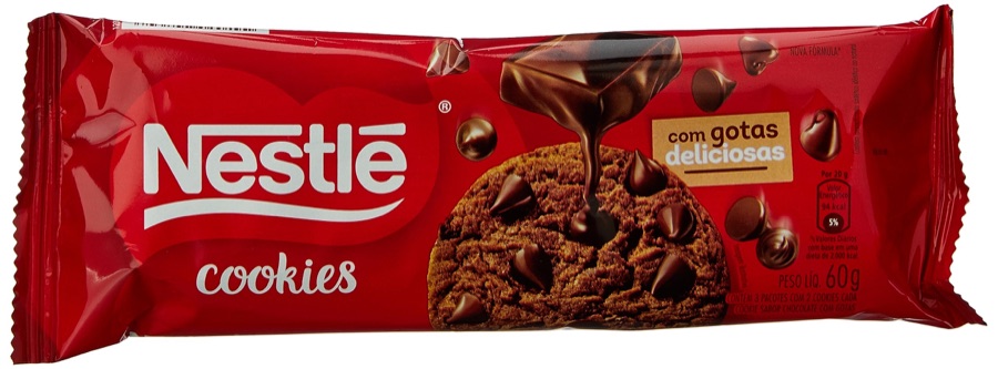 Nestlé Cookie Gotas De Chocolate Classic 60G