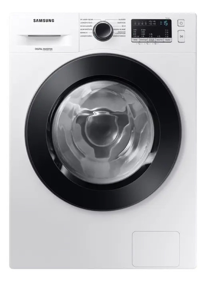 Lava E Seca Samsung Wd11m Com Digital Inverter Branca 11kg Cor Branco