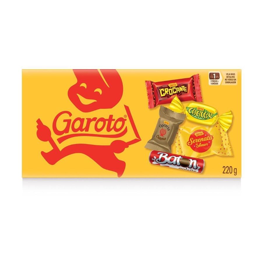 Bombom GAROTO Sortido Caixa 220g