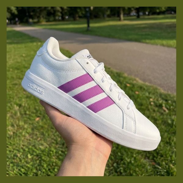 Tênis Feminino Grand Court Base 3.0 adidas Branco Liso 37 Br