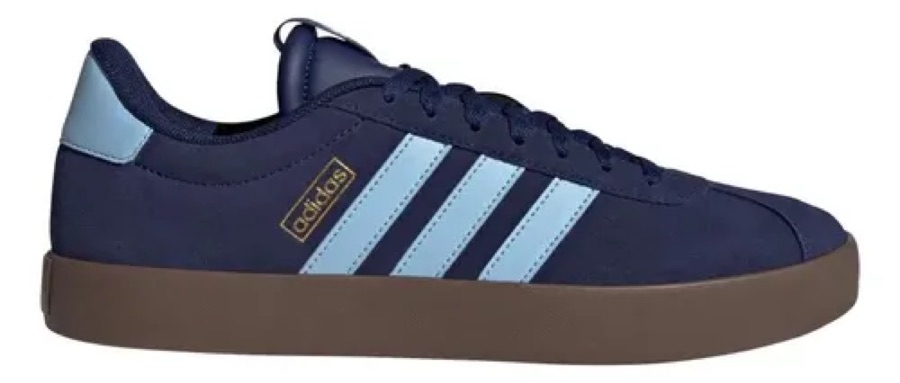 Tênis Vl Court 3.0 adidas Azul / Dark Blue / Clear Sky / Gold Metallic 43 Br
