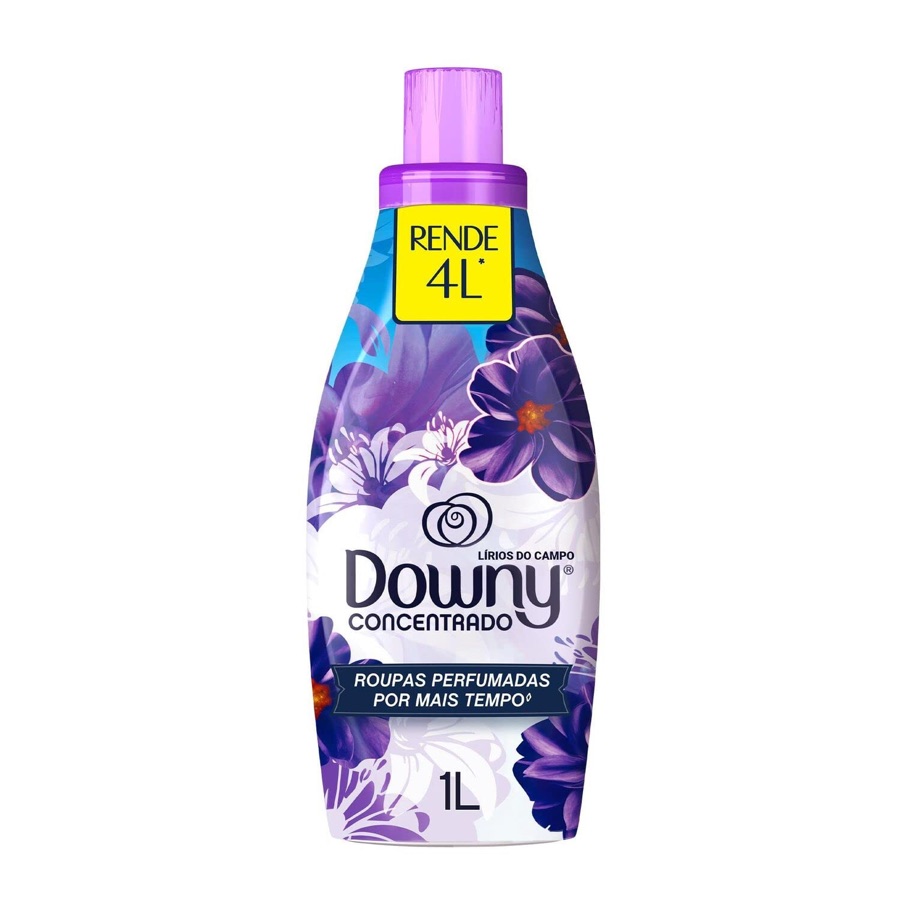 Downy Amaciante Concentrado Lirios Do Campo 1L Rende 4L