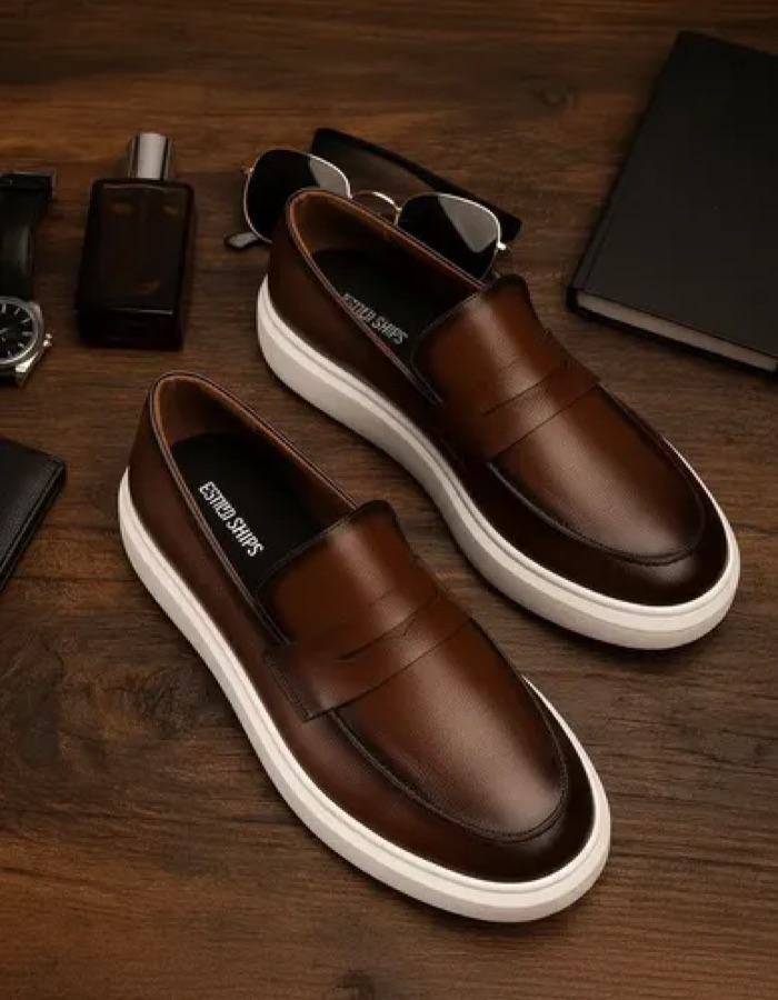 Mocassim Masculino Loafer Casual Premium Couro Confortável