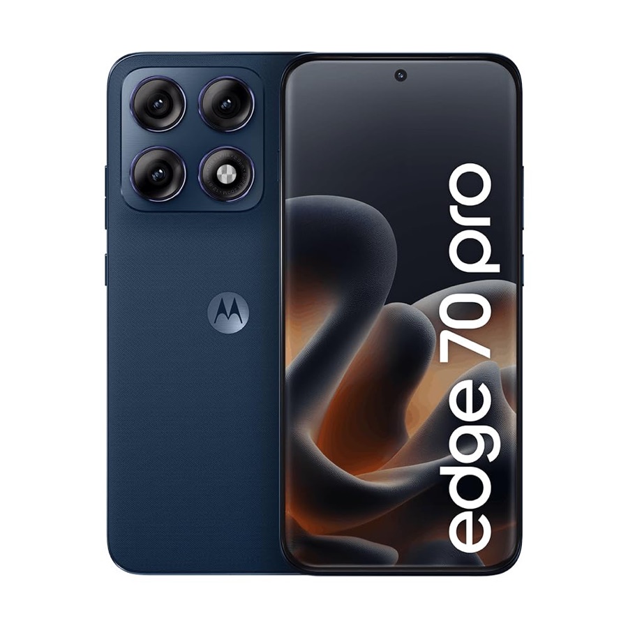 Smartphone Motorola Edge 70 PRO 5G 256GB 12GB RAM, 4 Cameras 50MP, Extreme AMOLED, Azul Escuro