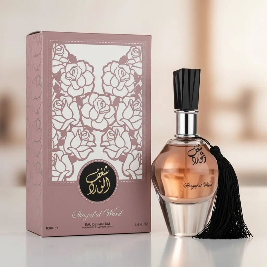 Perfume Árabe Shagaf Al Ward Original Feminino Eau De Parfum Spray