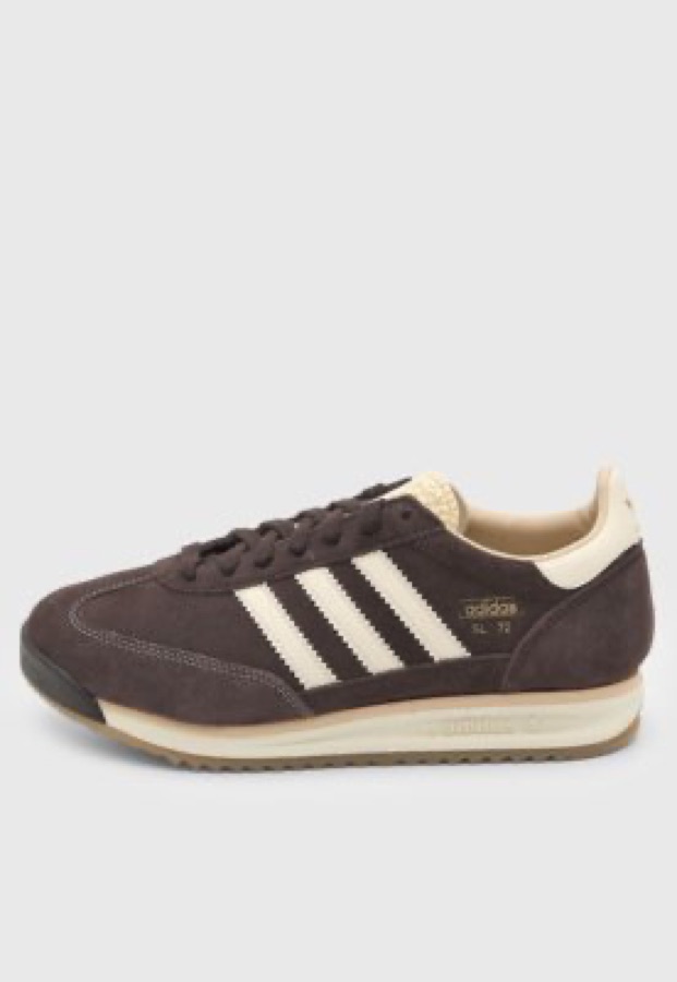 Tênis Unissex adidas Originals SL 72 Couro Marrom