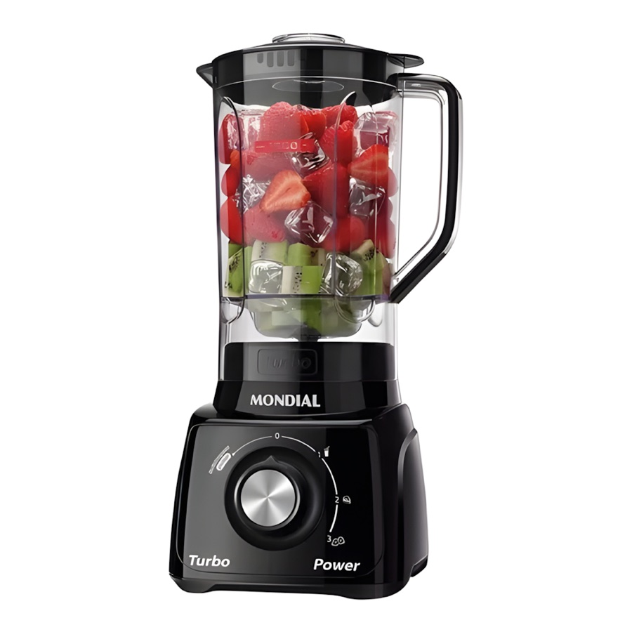 Liquidificador Mondial L 99 Turbo 550 W 3 Velocidades