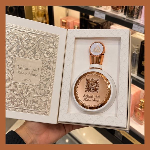 Perfume Árabe Fakhar Rose Lattafa Sereia Feminino 100ml Eau De Parfum