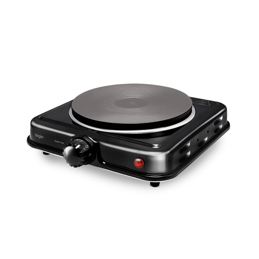 Fogão Elétrico Portátil Cooktop Elgin Single Cook 1 Boca - 110V
