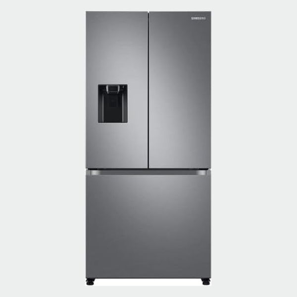 Geladeira Samsung RF49A Inverter Frost Free 3 Portas com Dispenser de Água 549L Inox Look 220V