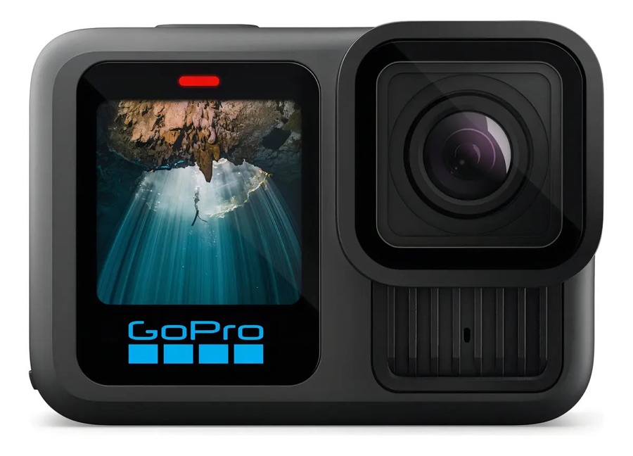 GoPro HERO13 Black - Câmera de ação à prova d'água 10m, 5.3K60, 27MP, HyperSmooth 6.0, GPS, Wi-Fi 6, Detecção Automática das lentes HB-Serie