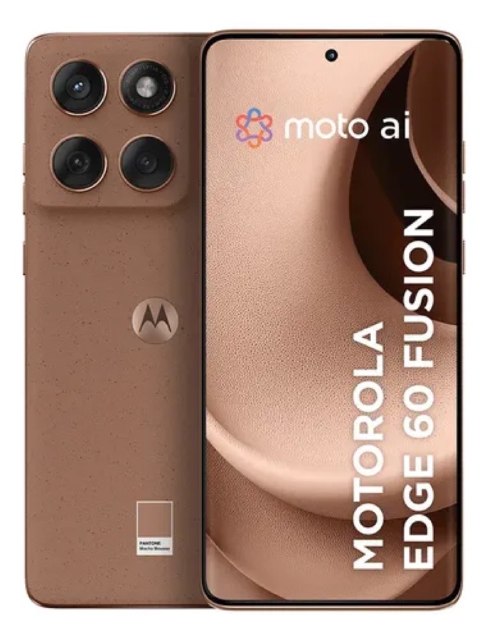 Smartphone Motorola Edge 60 Fusion 5G - 256GB 8GB RAM+16GB Ram Boost, Tela Quad-Curve moto AI 50MP Sony Camera ultrarresistencia militar IP6