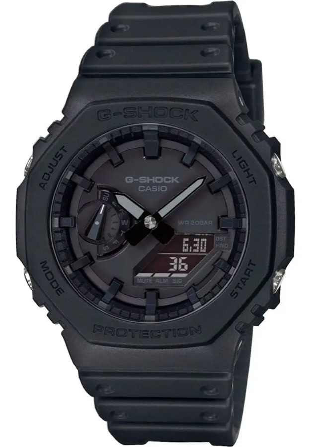 Relógio Casio G-Shock Masculino Carbon GA-2100-1A1DR Preto