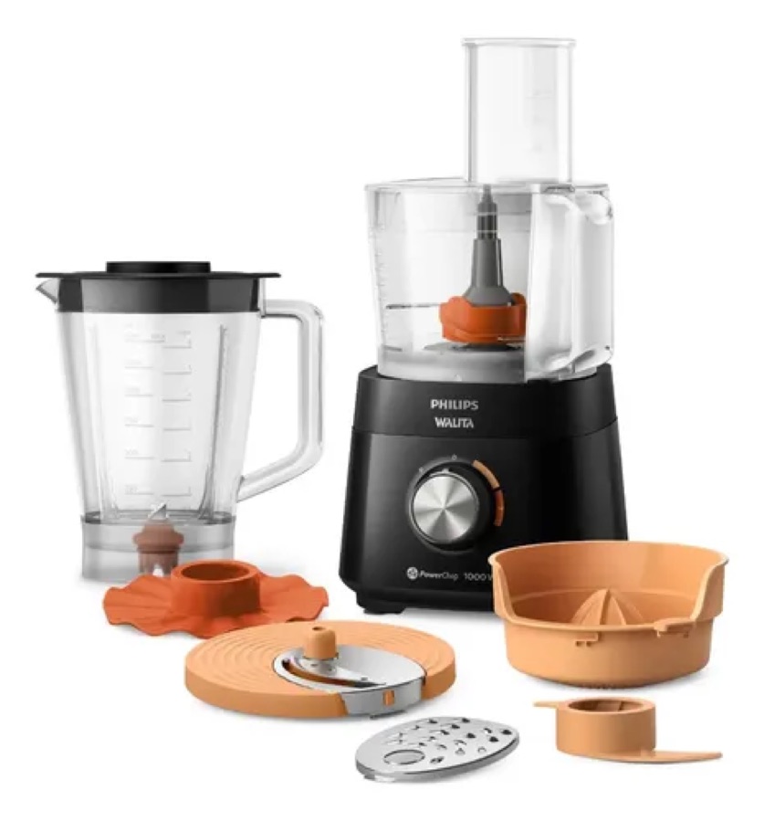 Processador Walita Preto 1000w - Hr7304/92 Preto