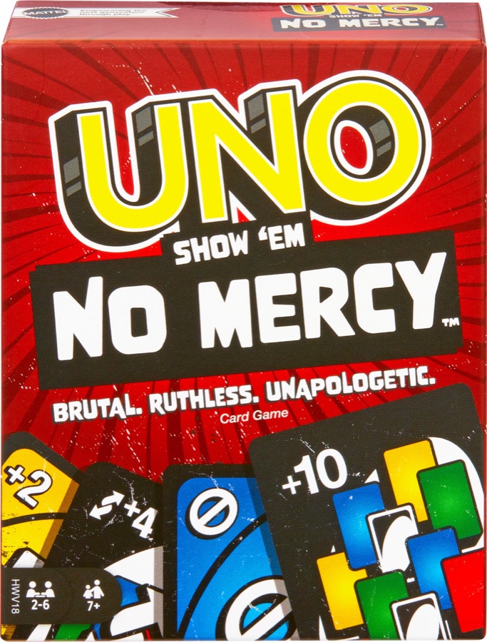 Jogo de Cartas Uno No Mercy