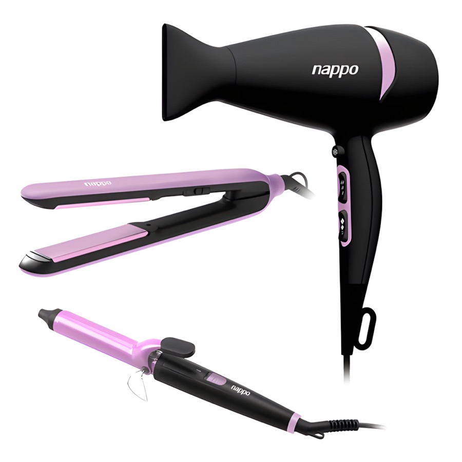 Secador Babyliss E Prancha Alisadora Nappo 3 Em 1 60hz 1500w