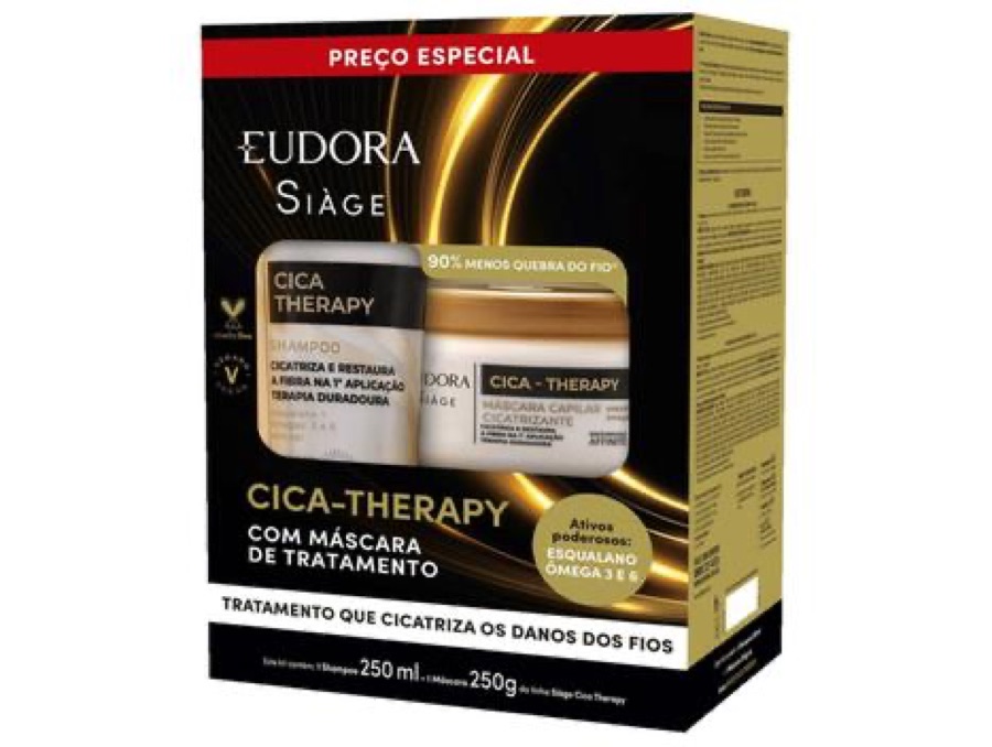 Kit Tratamento Capilar Eudora Siàge Cica-therapy