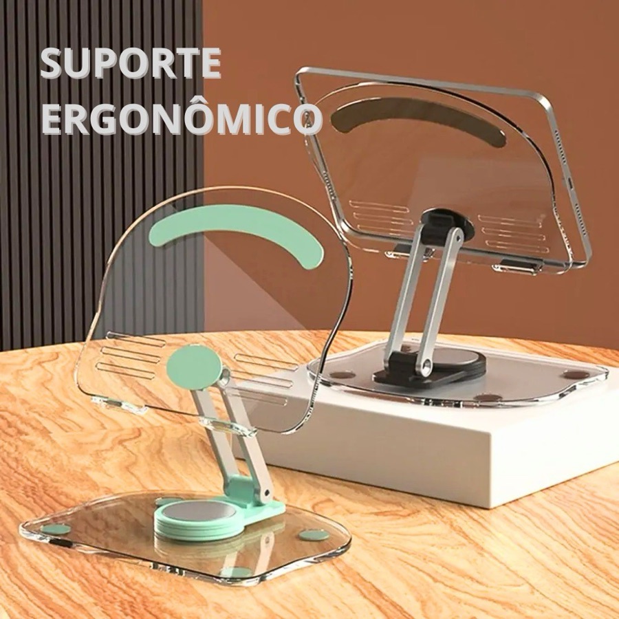 Suporte ergonômico para Mini tablet/telefone/trabalho pequeno