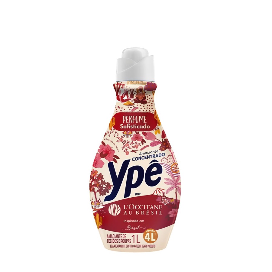 Amaciante de Roupa Concentrado Ypê, 1L