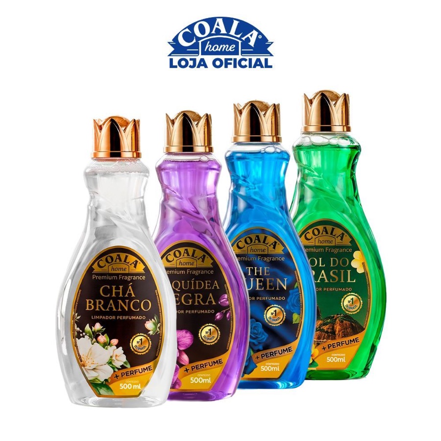 KIT COALA: 500ML DE LIMPEZA PERFUMADA P/ LAR IMPECÁVEL