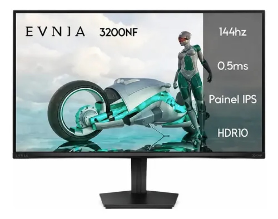 Monitor Gamer Philips Evnia 23,8'' 144hz 0,5ms Ips Full Hd Preto