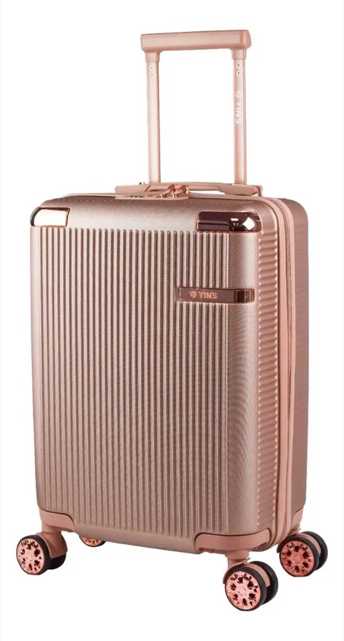 Mala De Viagem Bordo 10kg Cosmopolita P Yin's Rose Listras