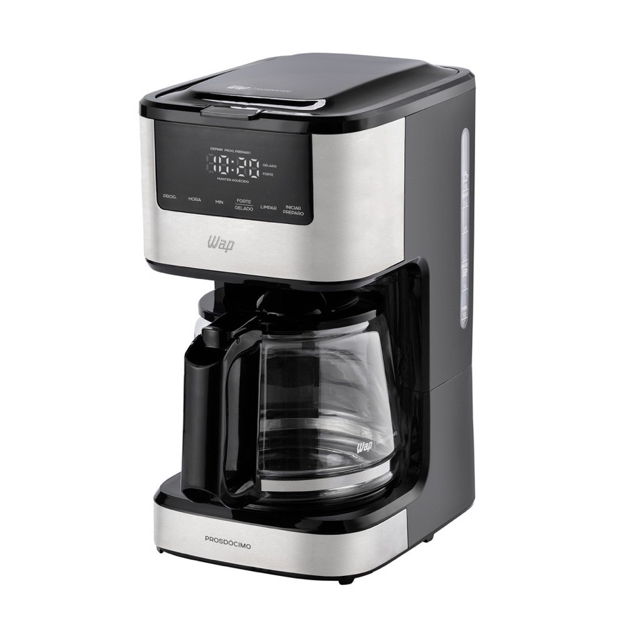 Cafeteira elétrica digital 900W timer programável 24H Prosdócimo WCD1500 Wap