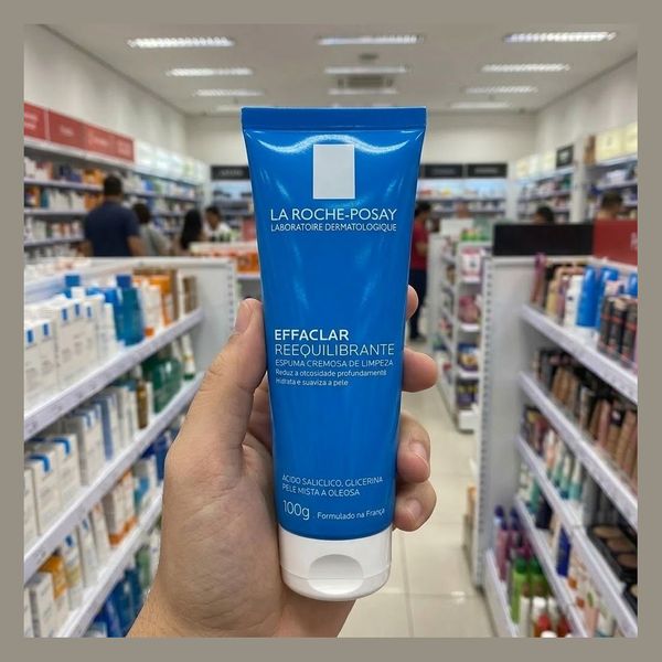 Espuma de Limpeza Antioleosidade Effaclar Reequilibrante La Roche-Posay 100g