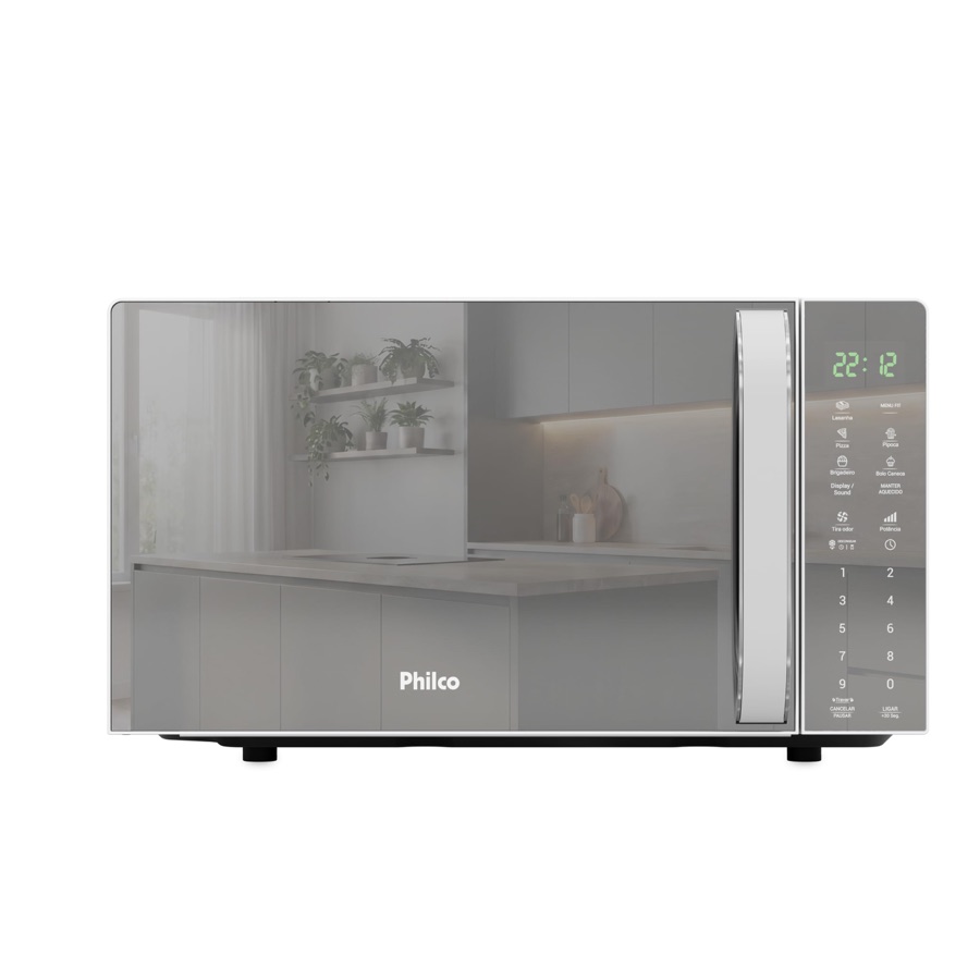 Micro ondas Philco Espelhado Pintura PMO24E