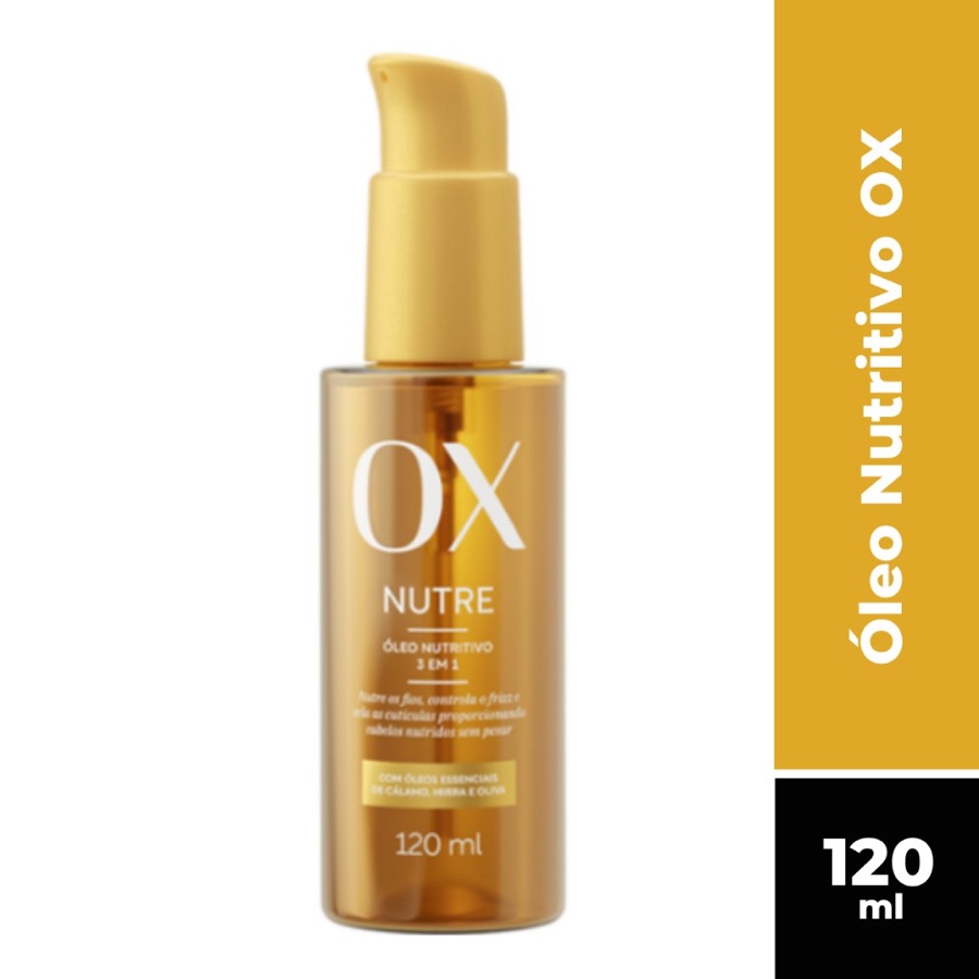 Óleo Nutritivo Ox Nutre 3 em 1 120ml