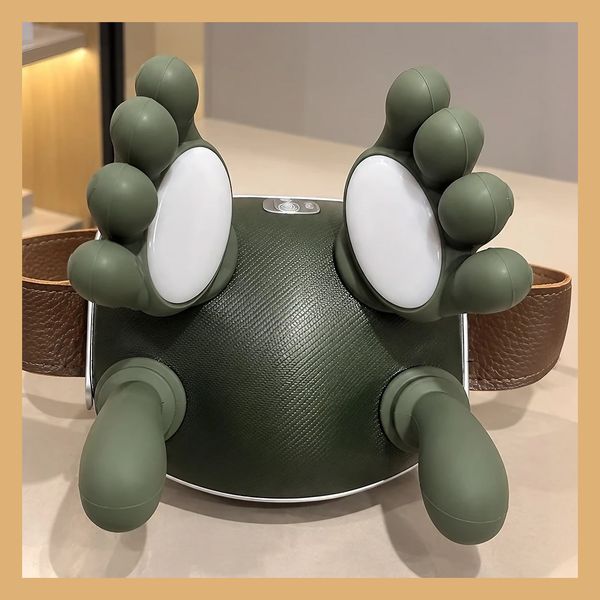 Massageador Pescoço Ombros Lombar Aquecimento 3d Mãozinha