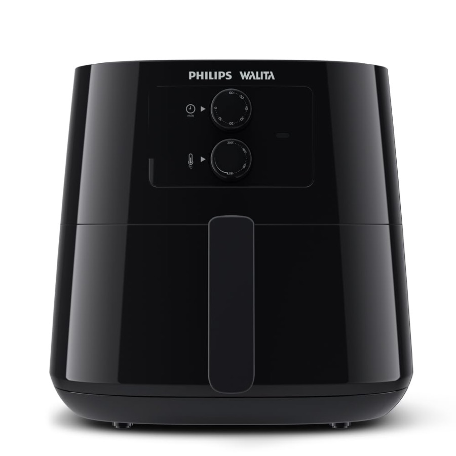 Fritadeira Airfryer Série 3000, Philips Walita, com 6.2L de capacidade, Preta, 2000W, 220v - HD9206/90
