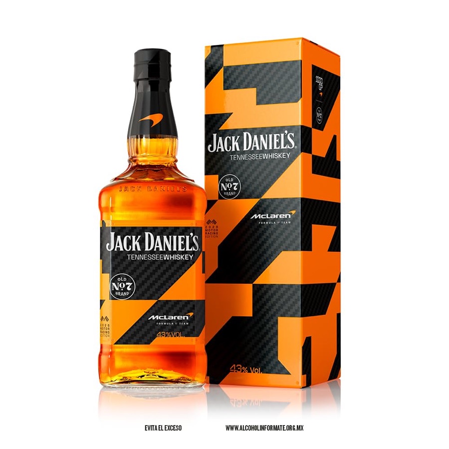 Jack Daniel's Tennessee Whiskey McLaren F1 Racing Edition 700mL 86 Proof