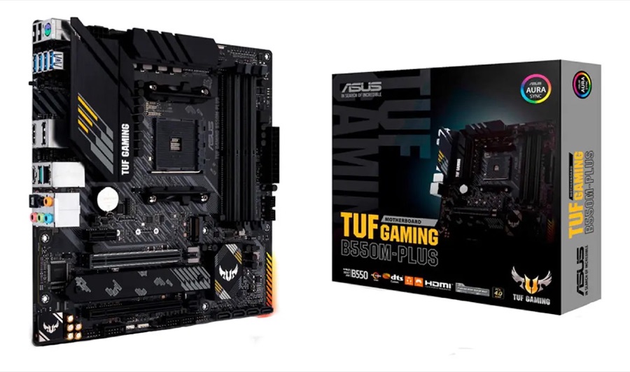 Placa Mãe Asus TUF B550M-Plus DDR4 AMD AM4