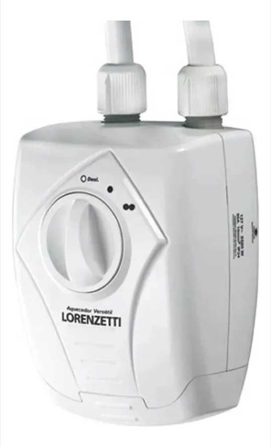 Aquecedor De Água Lorenzetti Elétrico Versátil Branco