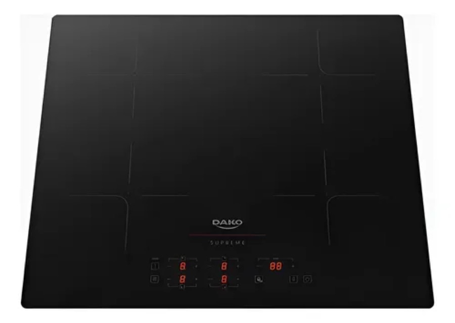 Cooktop De Indução 4 Zonas Dako Supreme 7200w Preto 220v Preto 220v