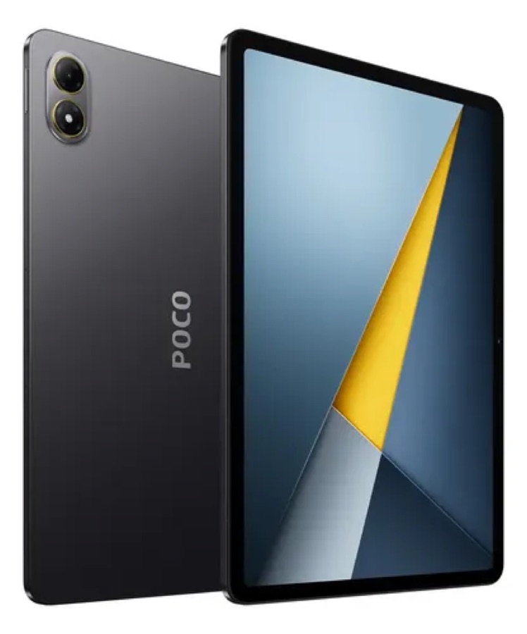 Tablet Xiaomi Poco Pad M1 12.1 8gb Ram 256gb Tela de memória 2.5k 120hz Hyperos 2 Cor cinza escuro