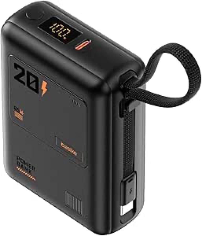 Basike Carregador Portátil 65W Power Bank 20000mAh Power Delivery Preto