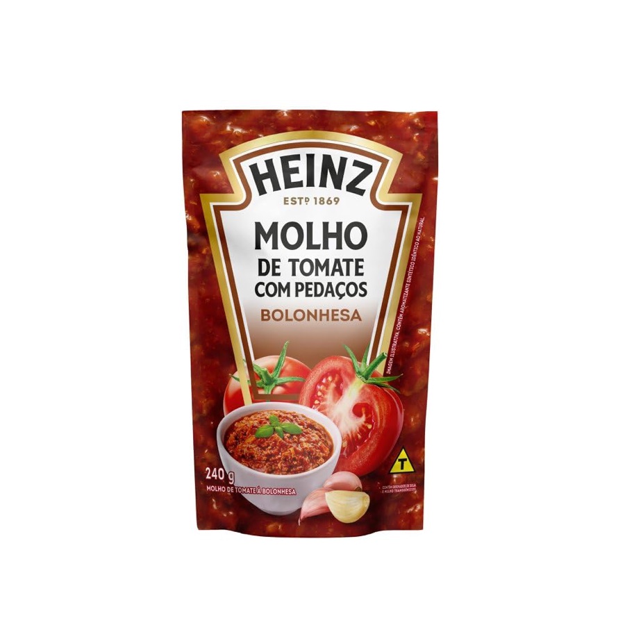 Heinz Molho Tomate Bolonhesa 240g