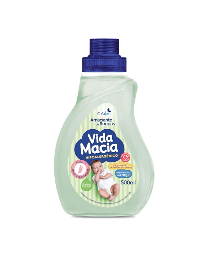 Vida Macia Amaciante Glicerina & Erva Doce 500Ml
