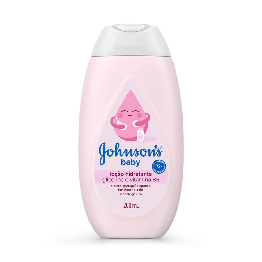 Loção Hidratante Corporal Johnson's Baby, 200ml