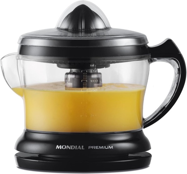MONDIAL Espremedor Premium, Preto, 30W, 110V - E-02