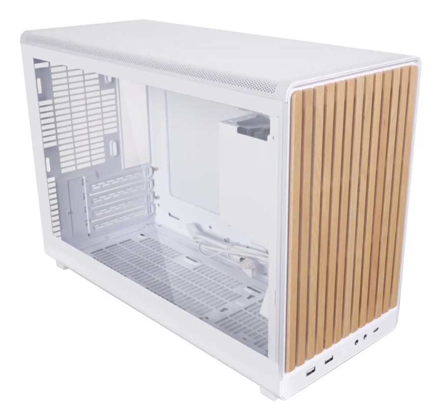 Gabinete Lian Li A3 Micro Atx Wood Edition Branco