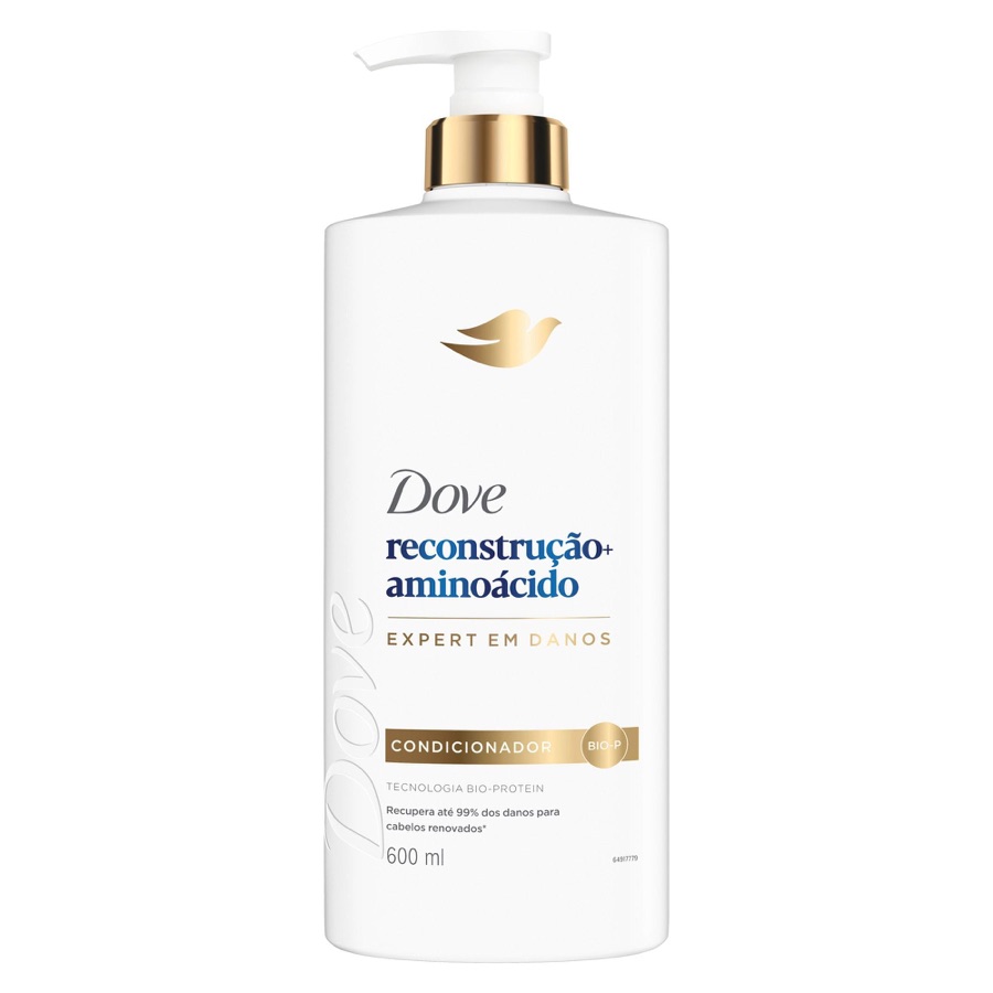 Dove Condicionador Reconstrução + Aminoácido 600ml Pump