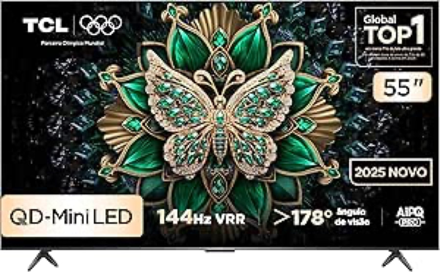 Smart TV TCL QLED Mini LED C6K de 55" 55C6K