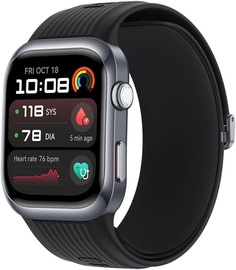 Smartwatch, HUAWEI Watch D2, Monitoramento da Pressão Arterial, Design Leve e Fino, Gerenciamento Completo de Saúde, Compatível com iOS e An