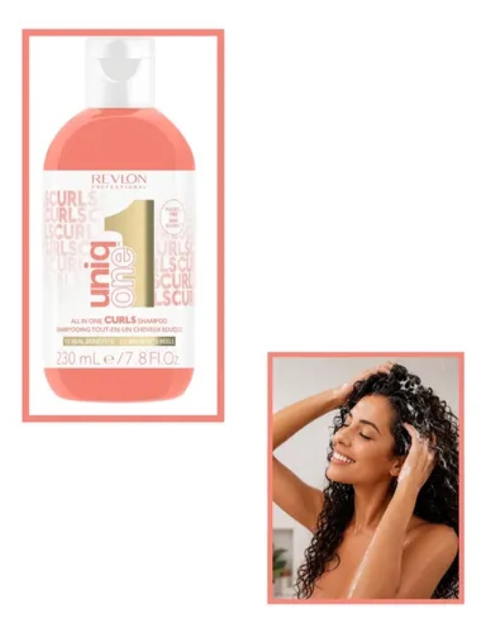 Shampoo Revlon Professional Uniq One All In One Curls 230ml