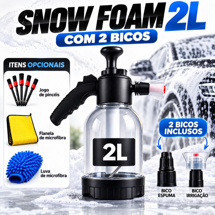 Snow Foam Pulverizador Para Lavagem Automotiva
