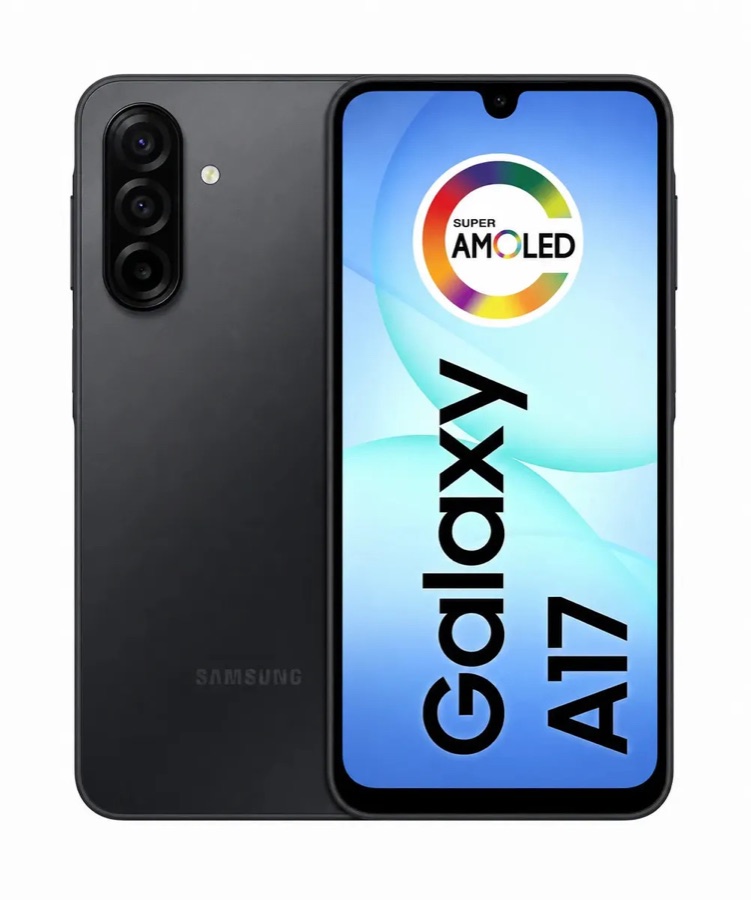 Smartphone Samsung Galaxy A17 128GB (4GB Ram+4GB Ram Plus) Com IA, Câm De 50mp, Tela De 6.7, NFC, IP54 - Tela Super Amoled - Nacional - Pret
